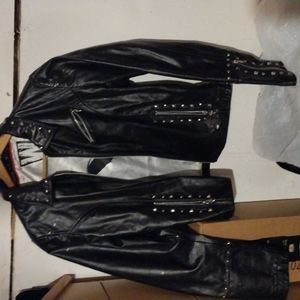 Led Zeppelin Wilson leather jacket